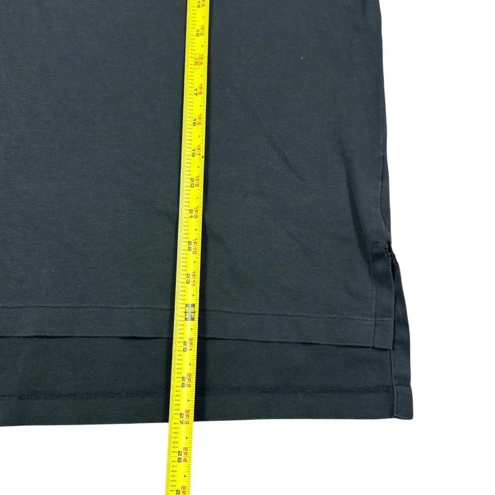 Polo Ralph Lauren‎ Pima Soft Touch Black Long Sleeve Polo Shirt Men's XL FLAW